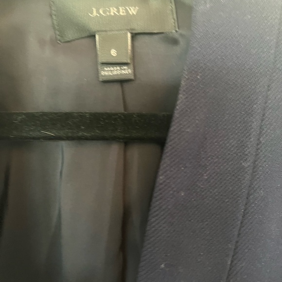 J.Crew navy blue blazer - Picture 2 of 3